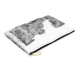 "La Joie de Vivre" Blind Contour Pouch