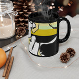 Gemini Black mug 11oz
