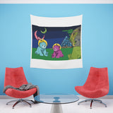 Crescent Bears Wall Tapestry