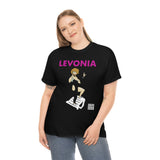 Levonia and Her Deck Chair Heavy Cotton Tee