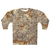 "Six Degrees of Separation"...  Conversation Piece Unisex Sweatshirt