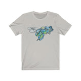 Blue Orchid Bee Short Sleeve Tee