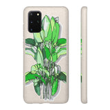 "Palm Leaves" Blindcontour Biodegradable Case