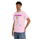 Levonia and Her Deck Chair Heavy Cotton Tee