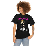 Levonia and Her Deck Chair Heavy Cotton Tee