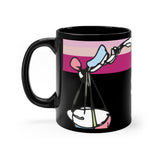 Libra Black mug 11oz