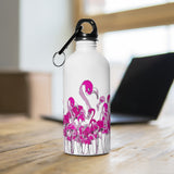 Pink Flamingo Water Bottle