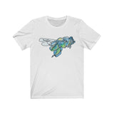 Blue Orchid Bee Short Sleeve Tee