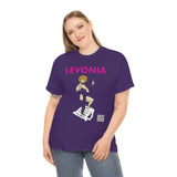 Levonia and Her Deck Chair Heavy Cotton Tee