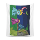 Crescent Bears Wall Tapestry