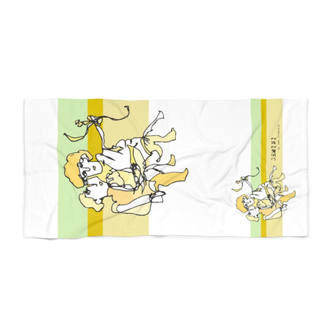 Gemini Beach Towel (take the twins) - From the Constellation Inspired the "Signs and Time Collection" - Unique like You