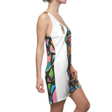 Fashionista in your step with Sklarsky's "Hipster Jesus" Women's Racerback Dress