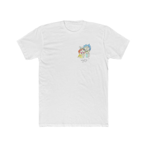 Rick and Morty Blind Contour Shirt