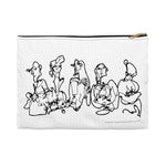 Workers Blind Contour Pouch