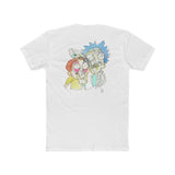 Rick and Morty Blind Contour Shirt
