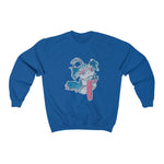 labrynth royal blue sweatshirt david bowie