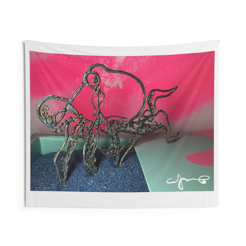 Octopus Scultpure Wall Tapestries