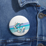 Pisces Pin Buttons