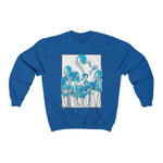 Blue Flamingo Sweatshirt