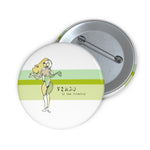 "Signs and Time" Virgo Custom Pin Buttons