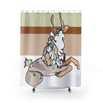 CAPRICORN Signs and Time Shower Curtain